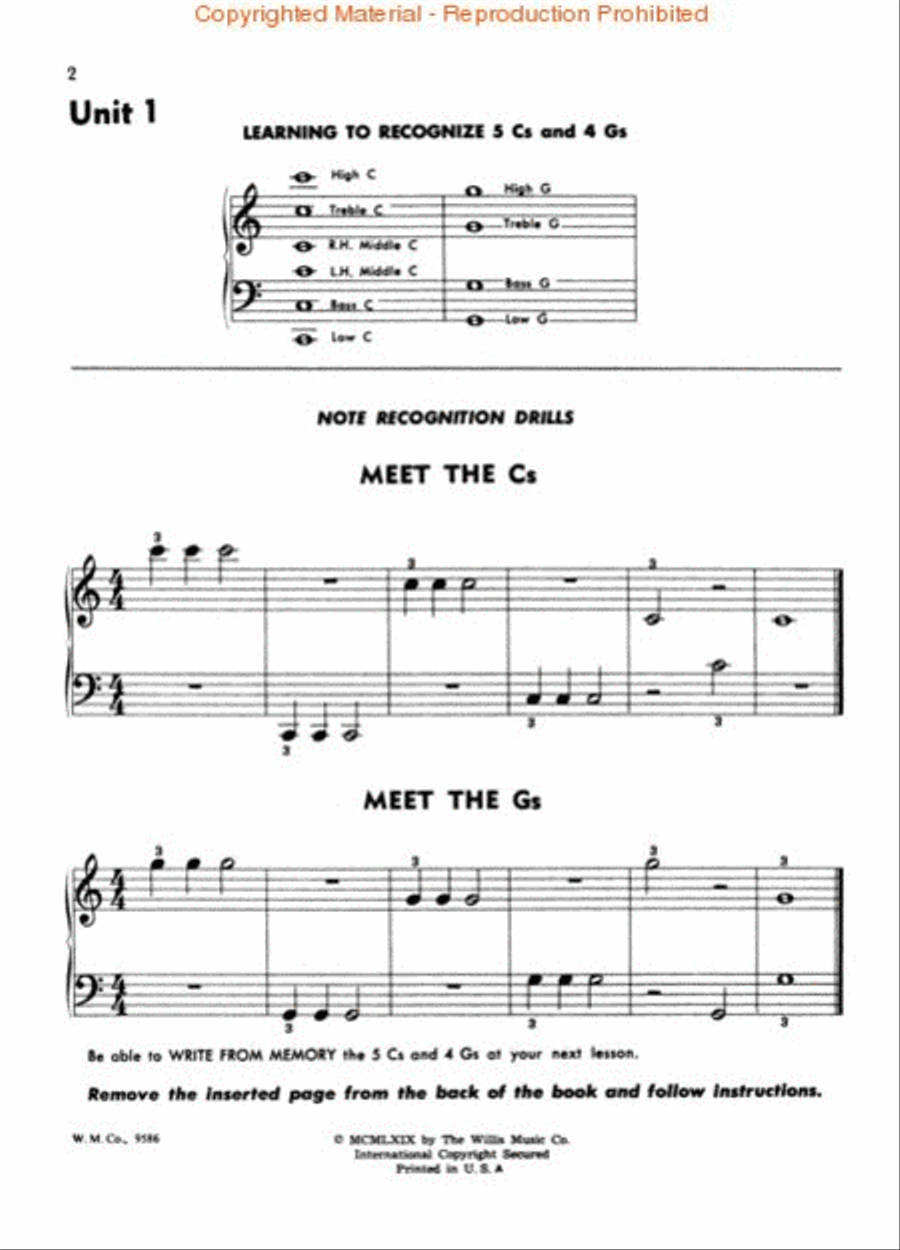 Piano – All the Way! Level 3 Piano Method scores gallery preview page 2