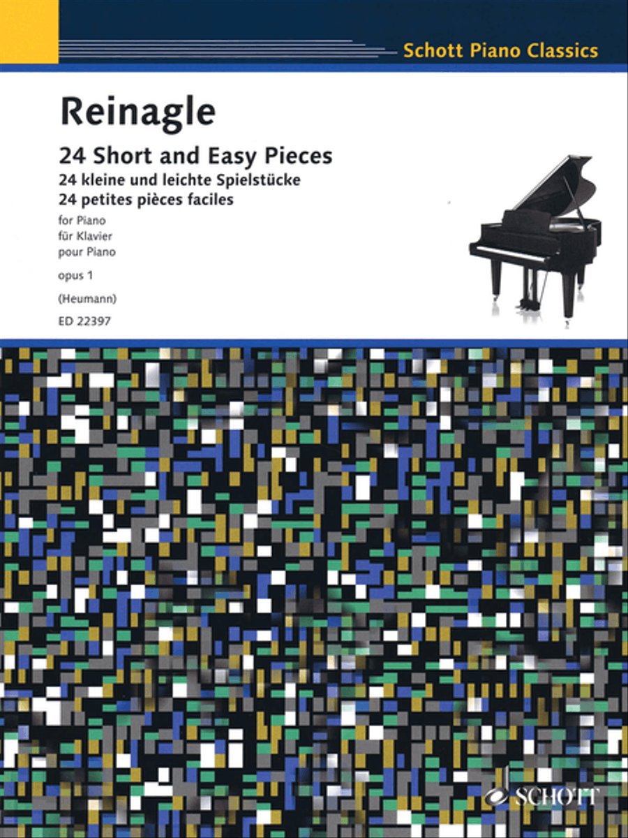 24 Short and Easy Pieces for Piano, Op. 1 Piano Solo scores gallery preview page 1