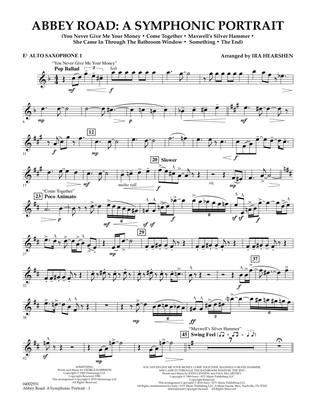 Abbey Road - A Symphonic Portrait - Eb Alto Saxophone 1