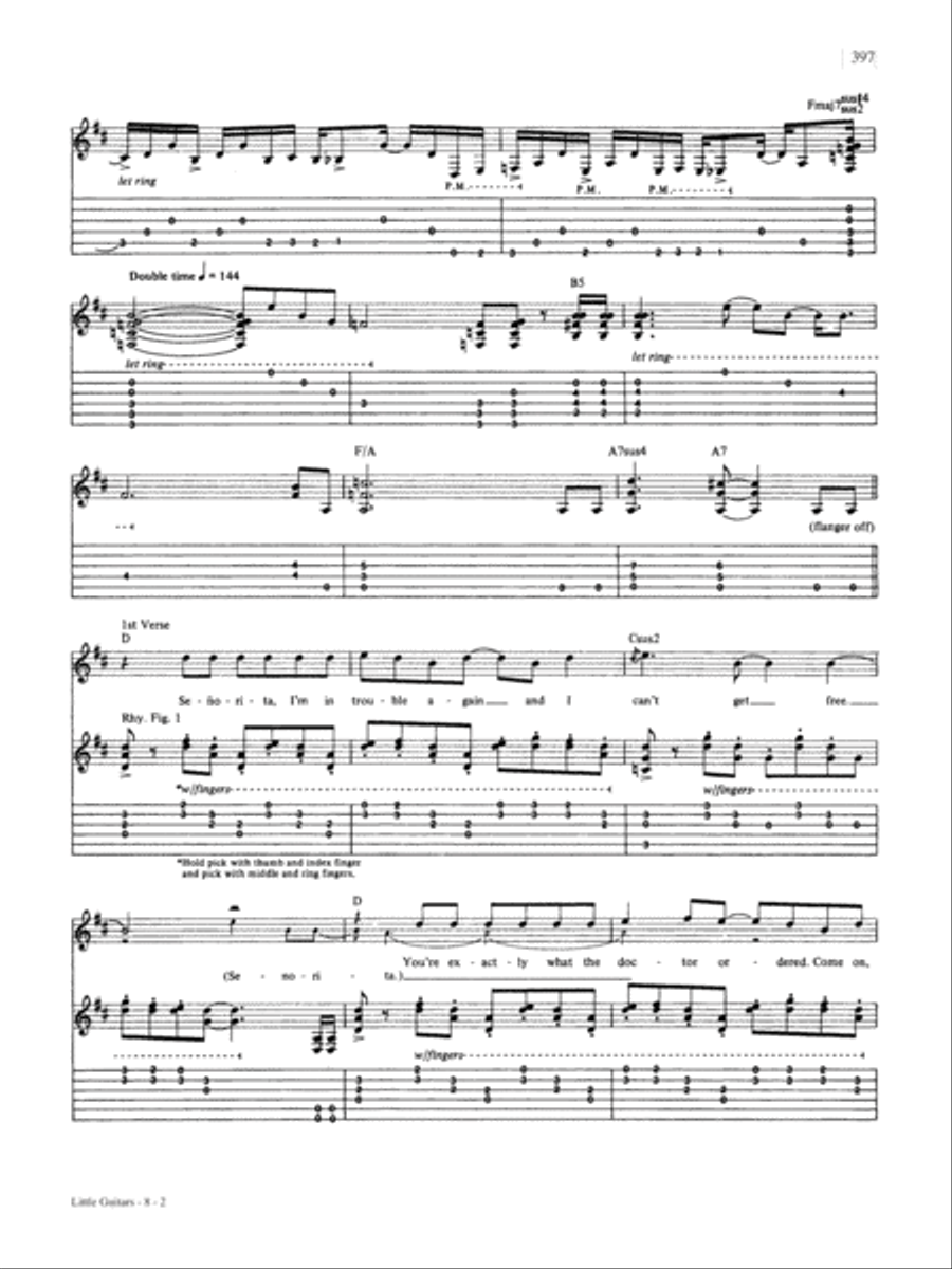 Little Guitars Guitar Tablature scores gallery preview page 2