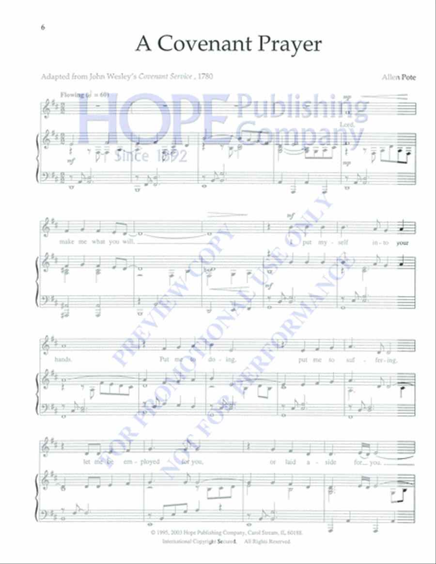 A Song of Joy Medium Voice scores gallery preview page 8