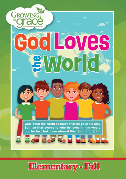 God Loves the World (Fall) Elementary CD Digipak image number null