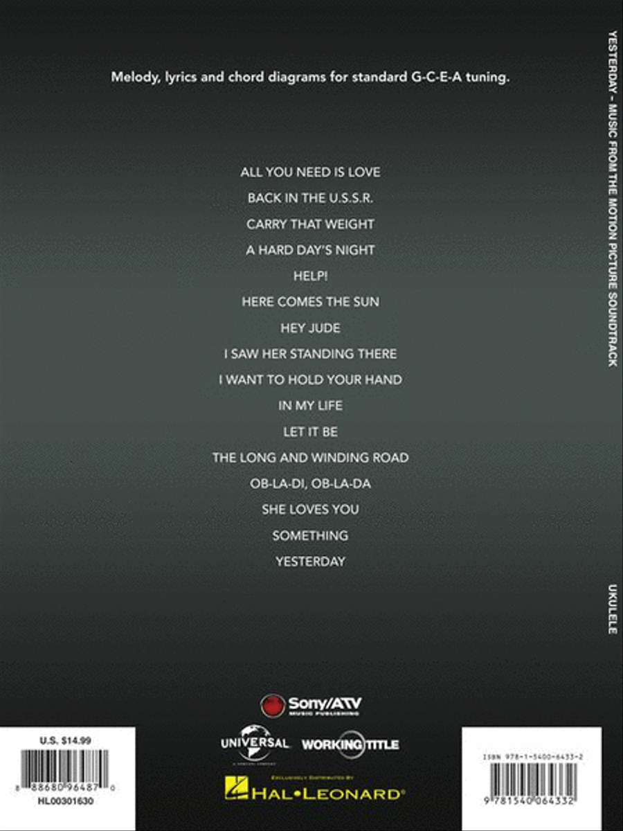 Yesterday Yesterday Ukulele scores gallery preview page 7