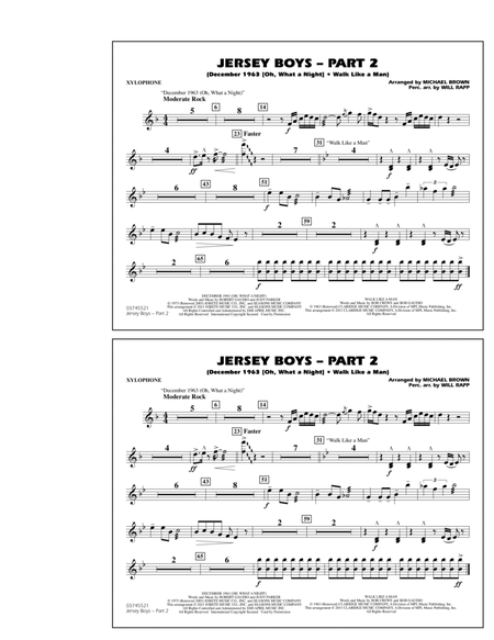 Jersey Boys: Part 2 - Xylophone