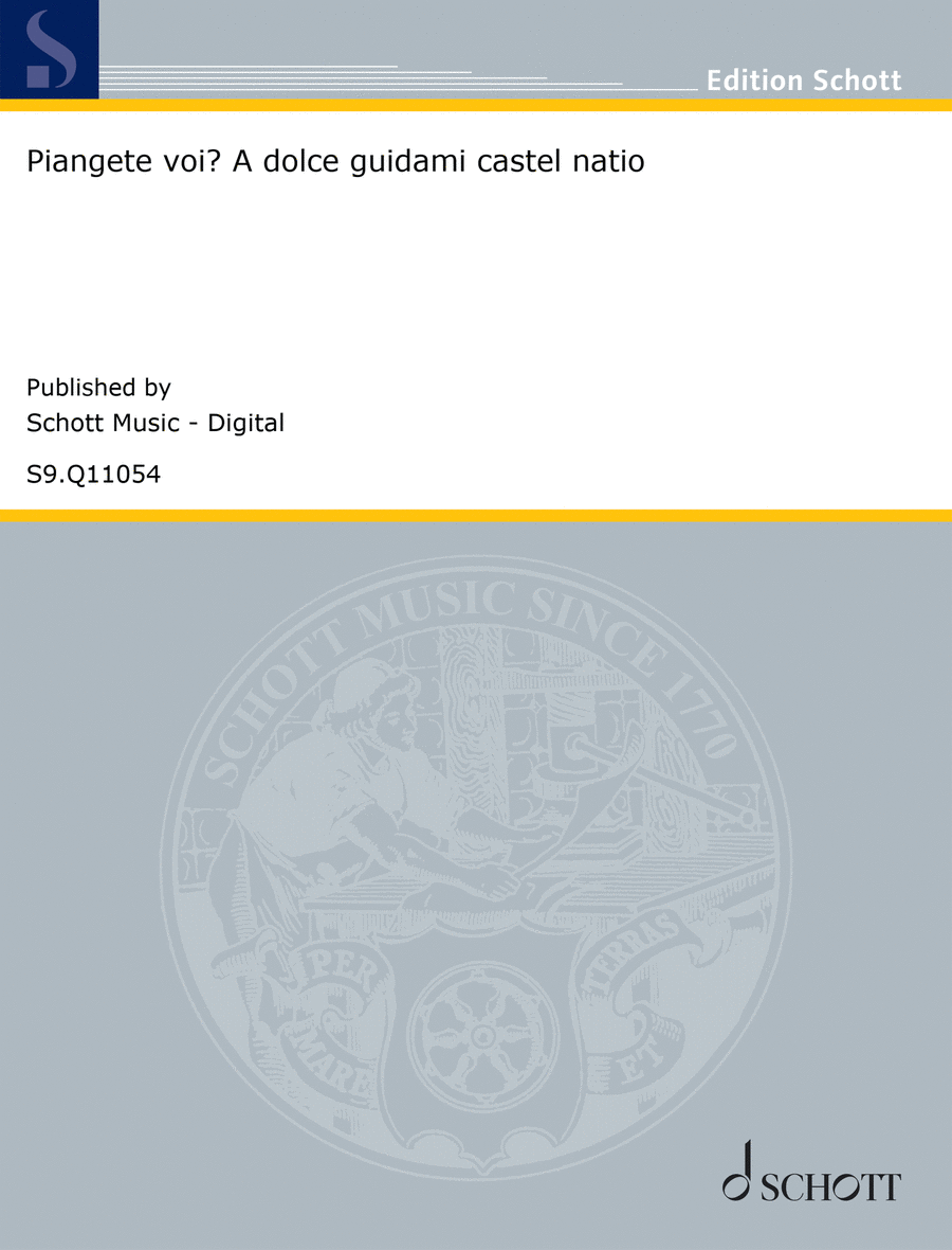 Piangete voi? A dolce guidami castel natio