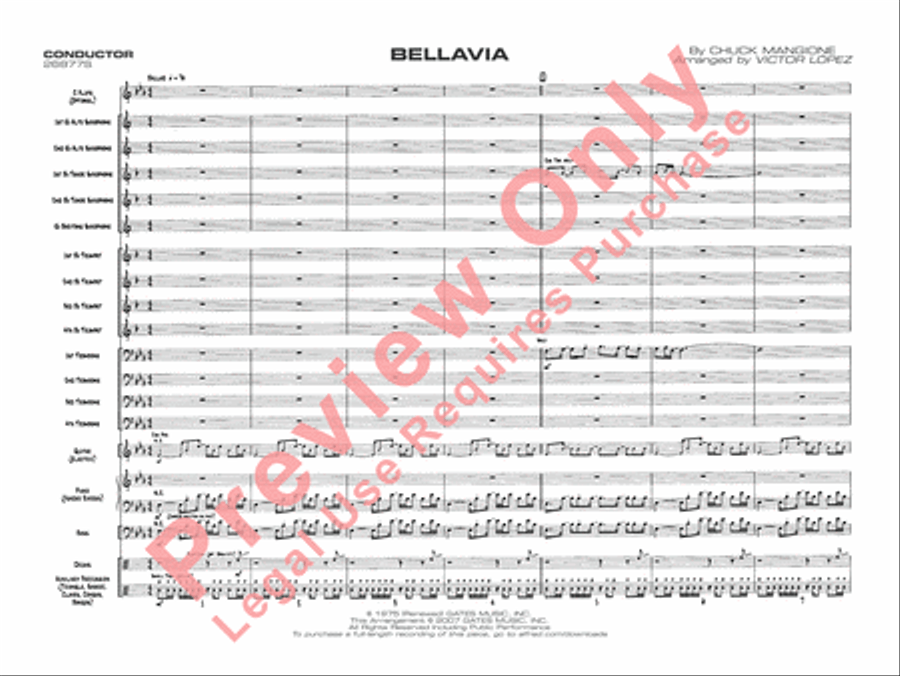 Bellavia Jazz Ensemble scores gallery preview page 4