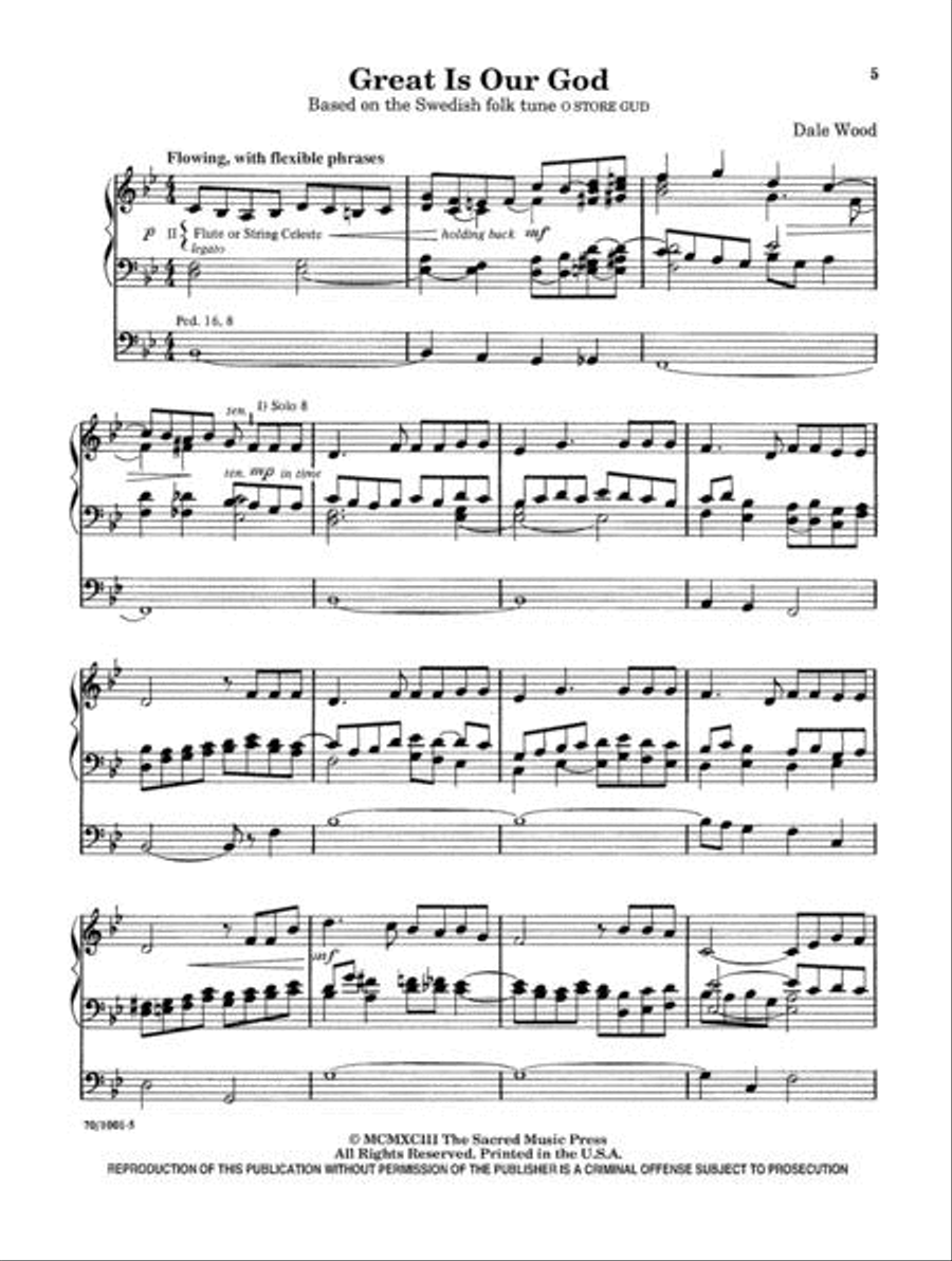 Softly and Tenderly, Vol. 2 Organ Solo scores gallery preview page 5
