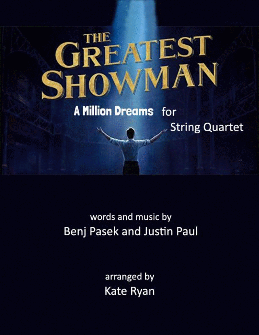 A Million Dreams A Million Dreams String Quartet scores gallery preview page 1