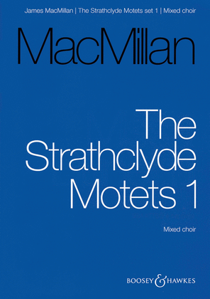 Book cover for The Strathclyde Motets I