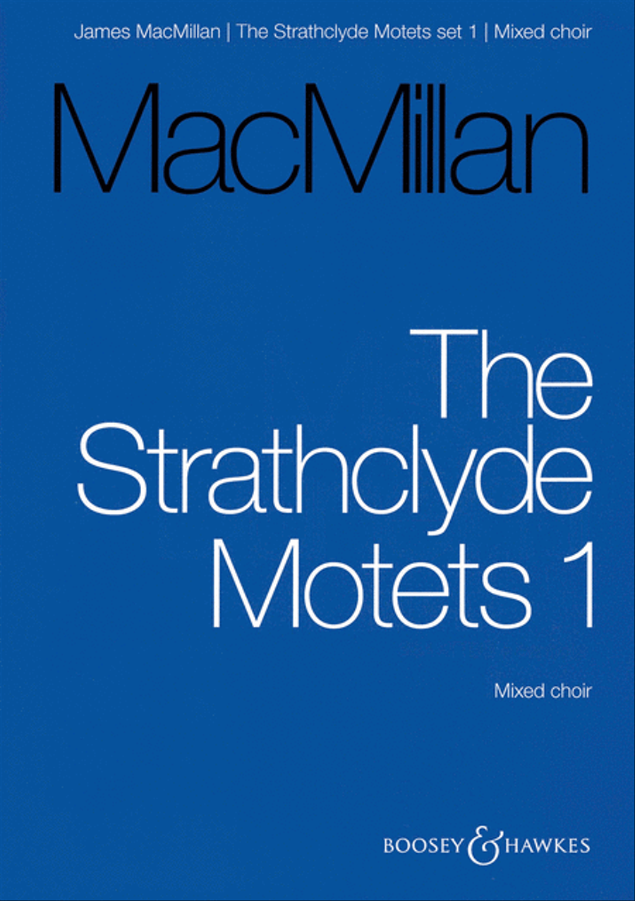 The Strathclyde Motets I The Strathclyde Motets I 4-Part scores gallery preview page 1