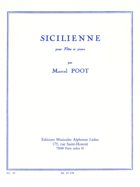 Sicilienne (flute & Piano)