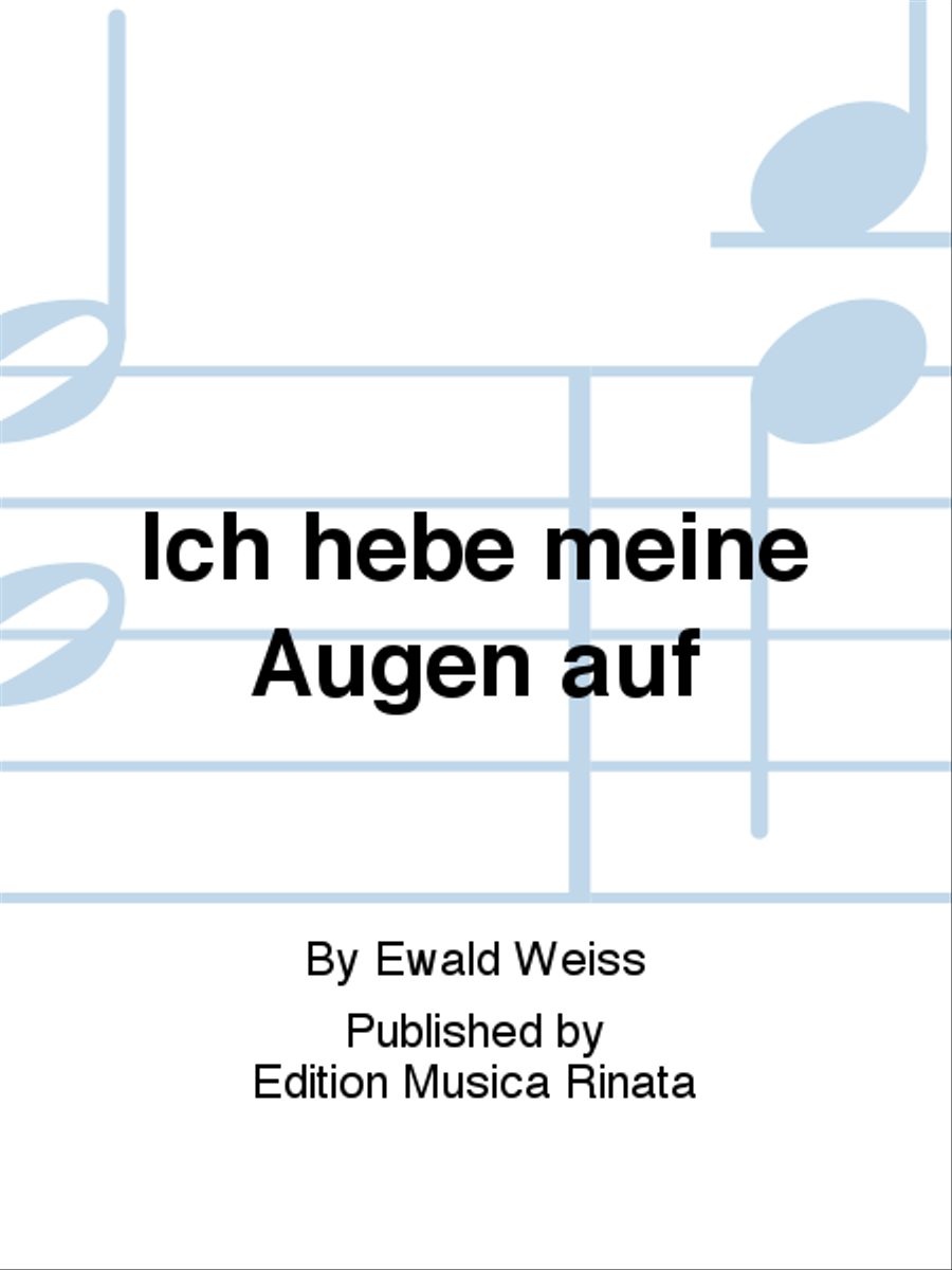 Ich hebe meine Augen auf Voice Solo scores gallery preview page 1