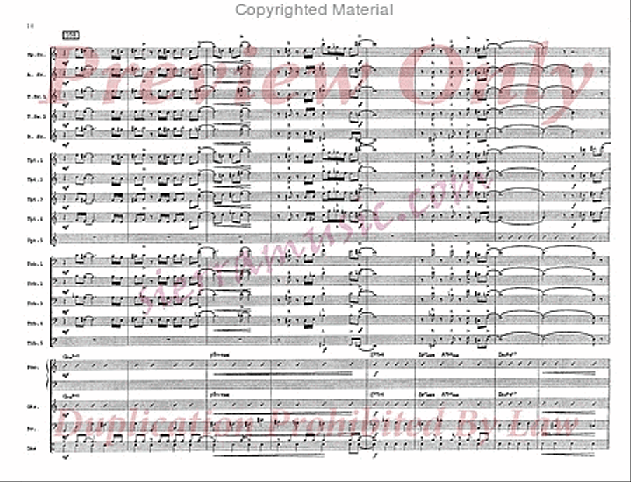 Temple Street Temple Street Jazz Ensemble scores gallery preview page 21