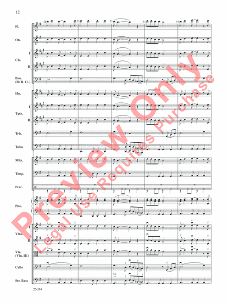 A Rockin' Halloween Full Orchestra scores gallery preview page 13