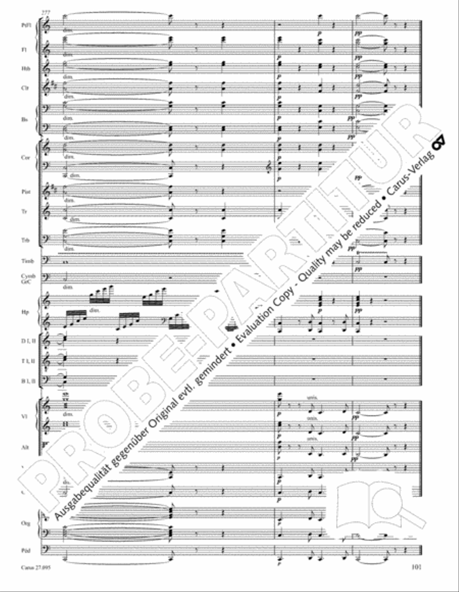 Messe solennelle de sainte Cecile STB scores gallery preview page 114
