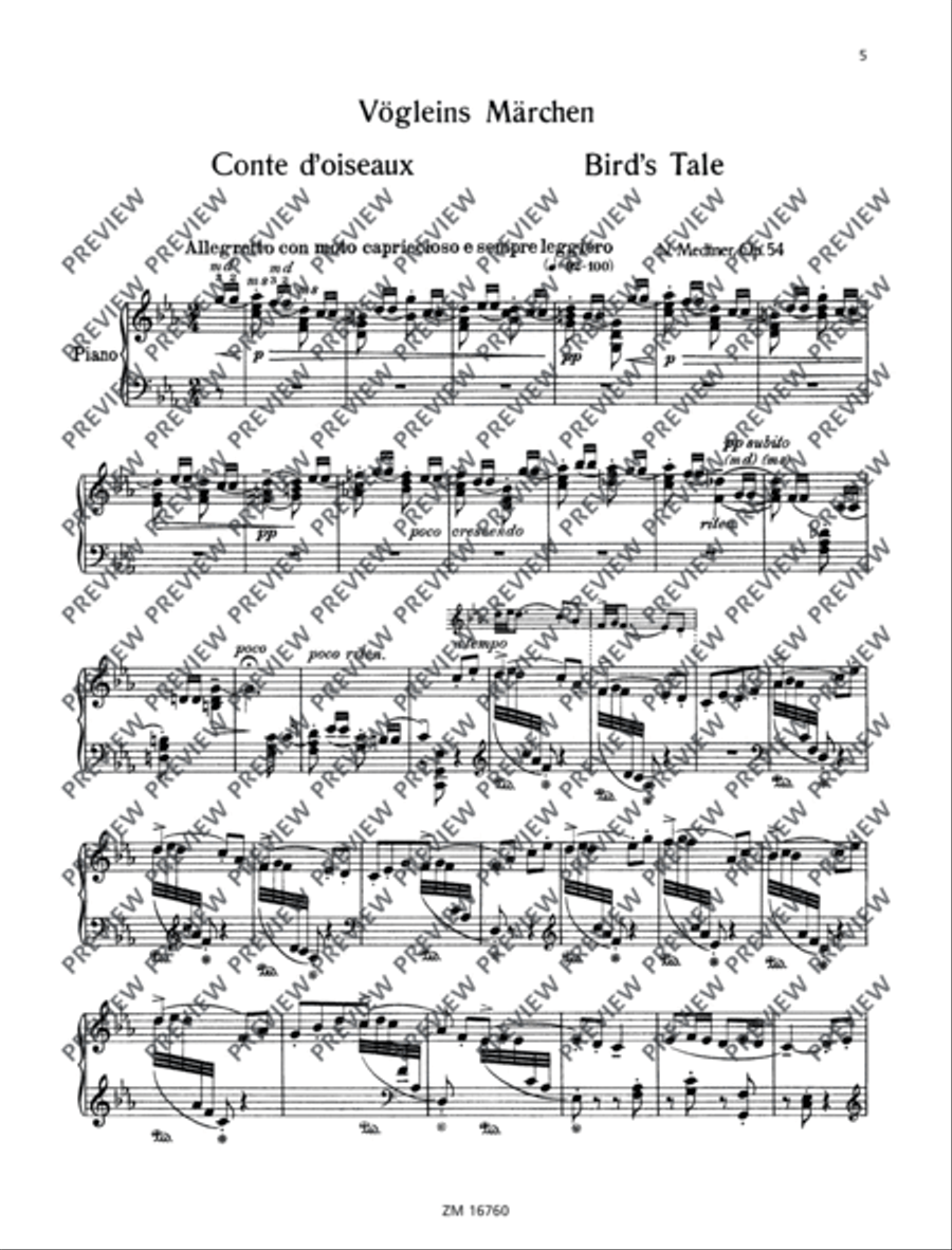 Romantic Sketches Piano Solo scores gallery preview page 6