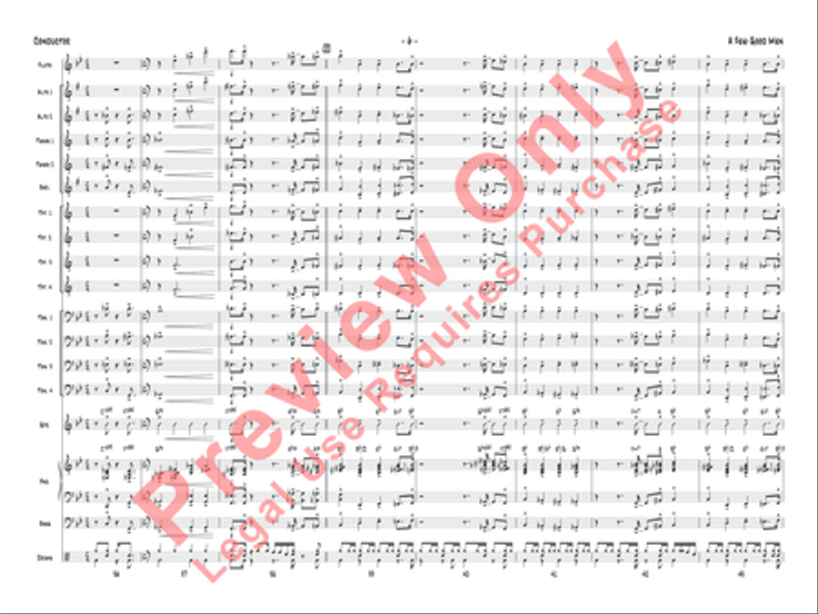 A Few Good Men Jazz Ensemble scores gallery preview page 7