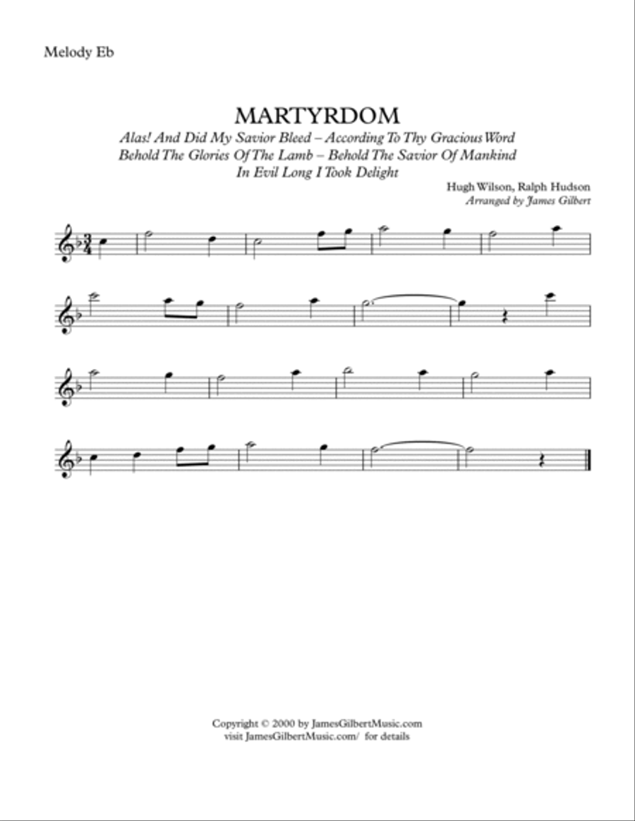 MARTYRDOM MARTYRDOM Small Ensemble scores gallery preview page 4