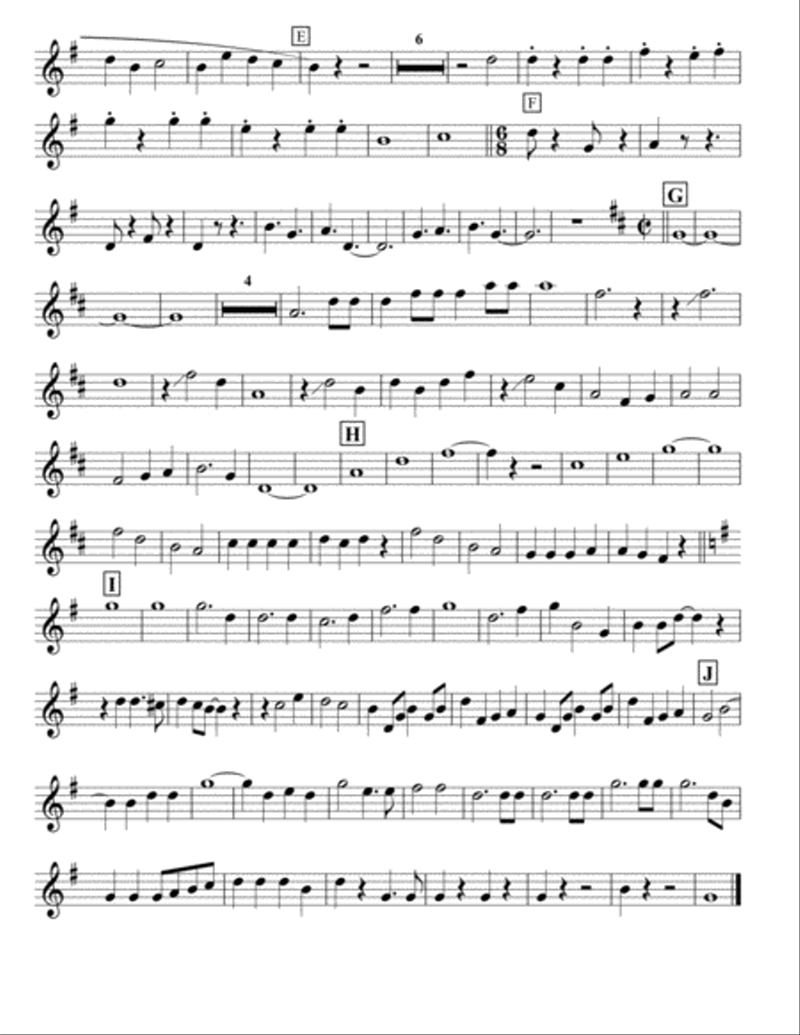 Smashin' the Classics for SATB Sax Quartet Saxophone Quartet scores gallery preview page 4
