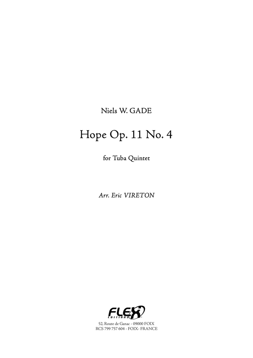 Hope Op. 11 No. 3 image number null