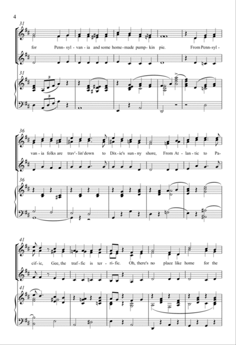 Home For The Holidays Home For The Holidays SSA scores gallery preview page 3