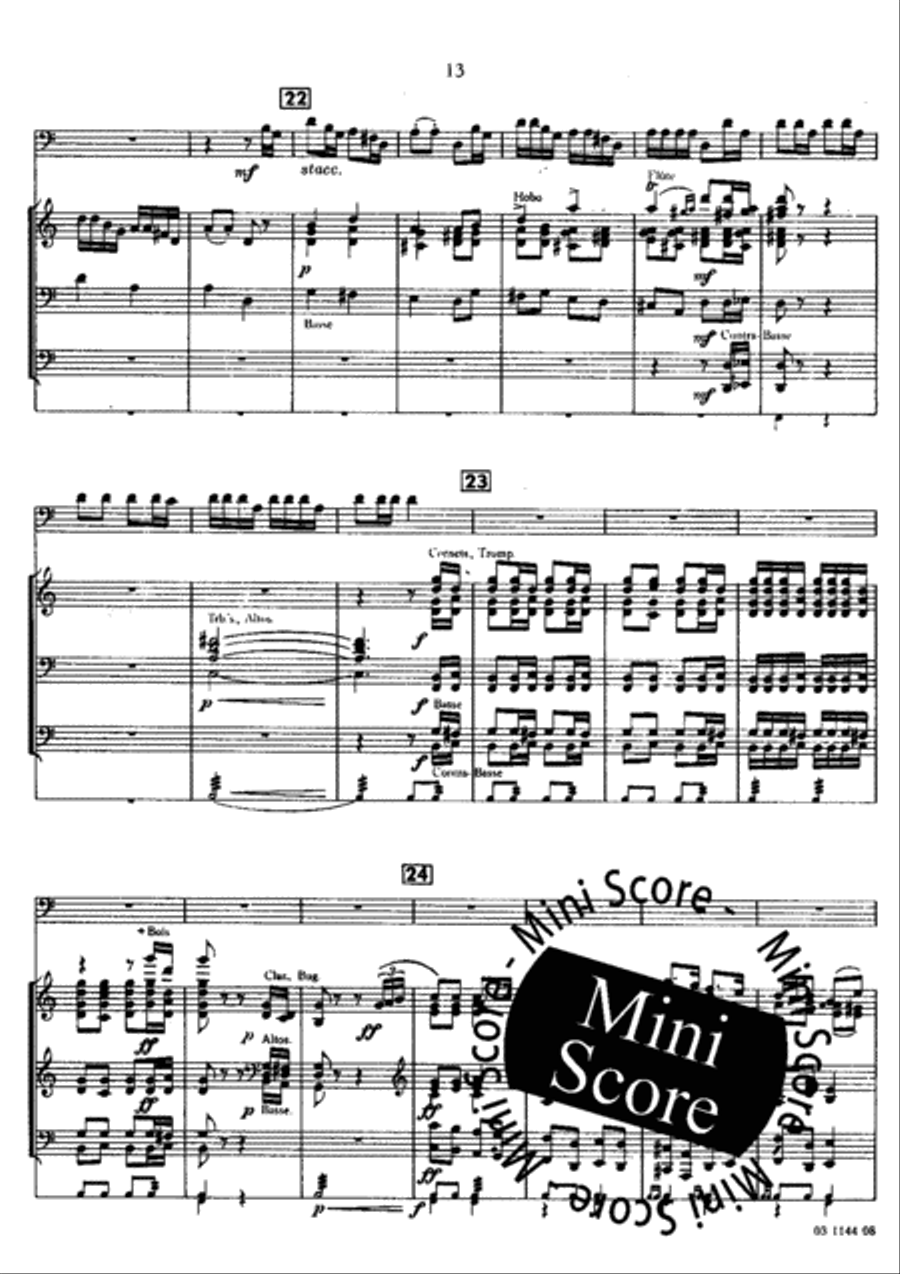 Concert Pour Trombone Concert Pour Trombone Concert Band scores gallery preview page 17