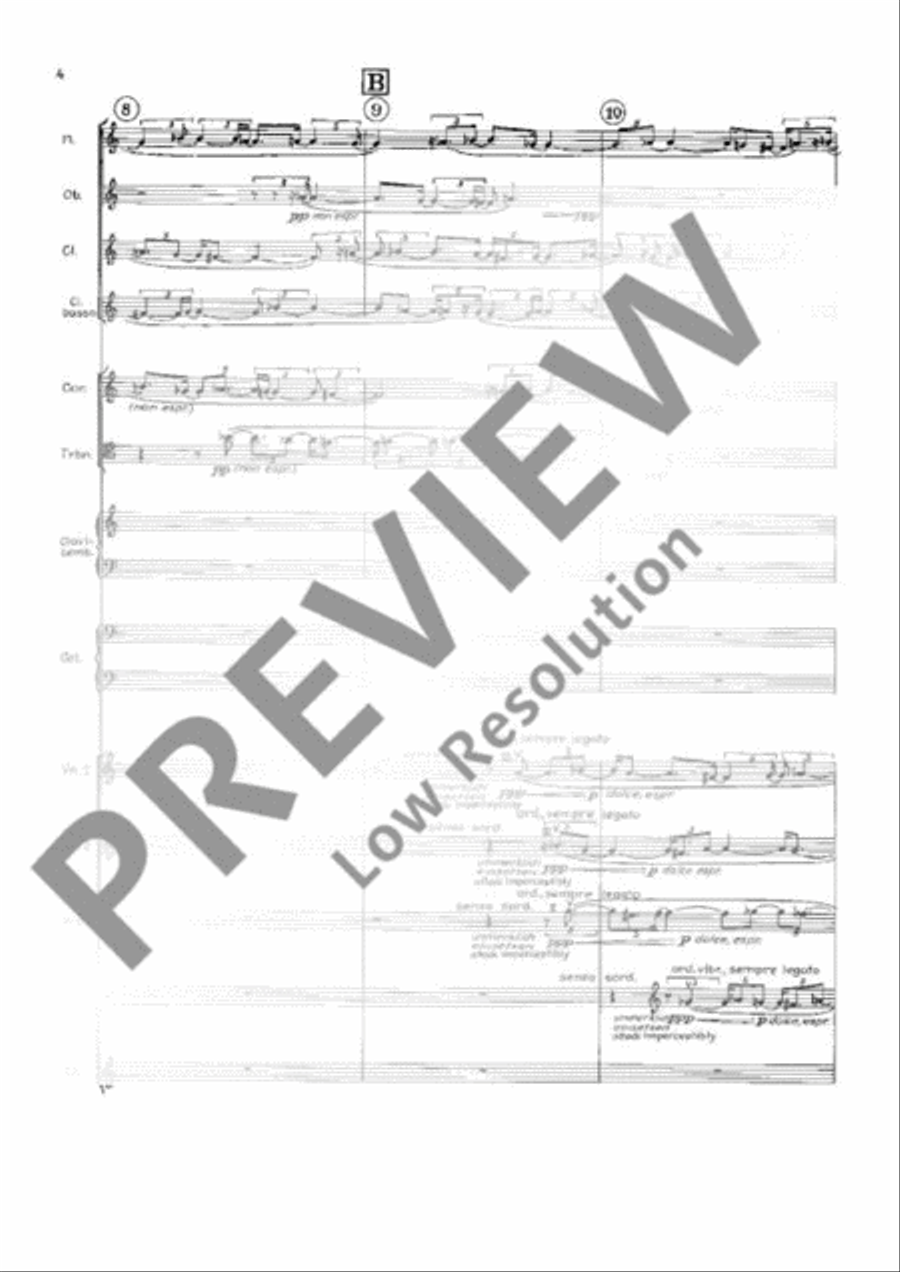 Chamber Concerto Oboe scores gallery preview page 11