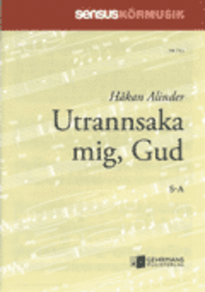 Book cover for Utrannsaka mig, Gud