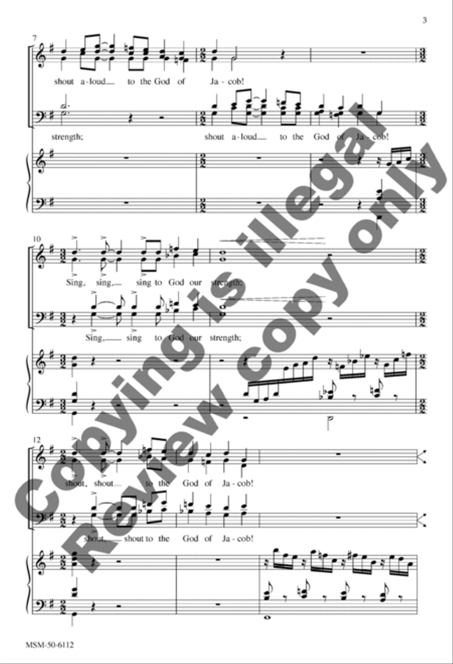 Raise a Song Divisi scores gallery preview page 3