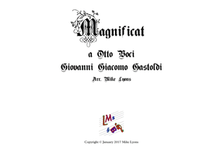 Magnificat for 8 voices - Gastoldi (Brass Choir)