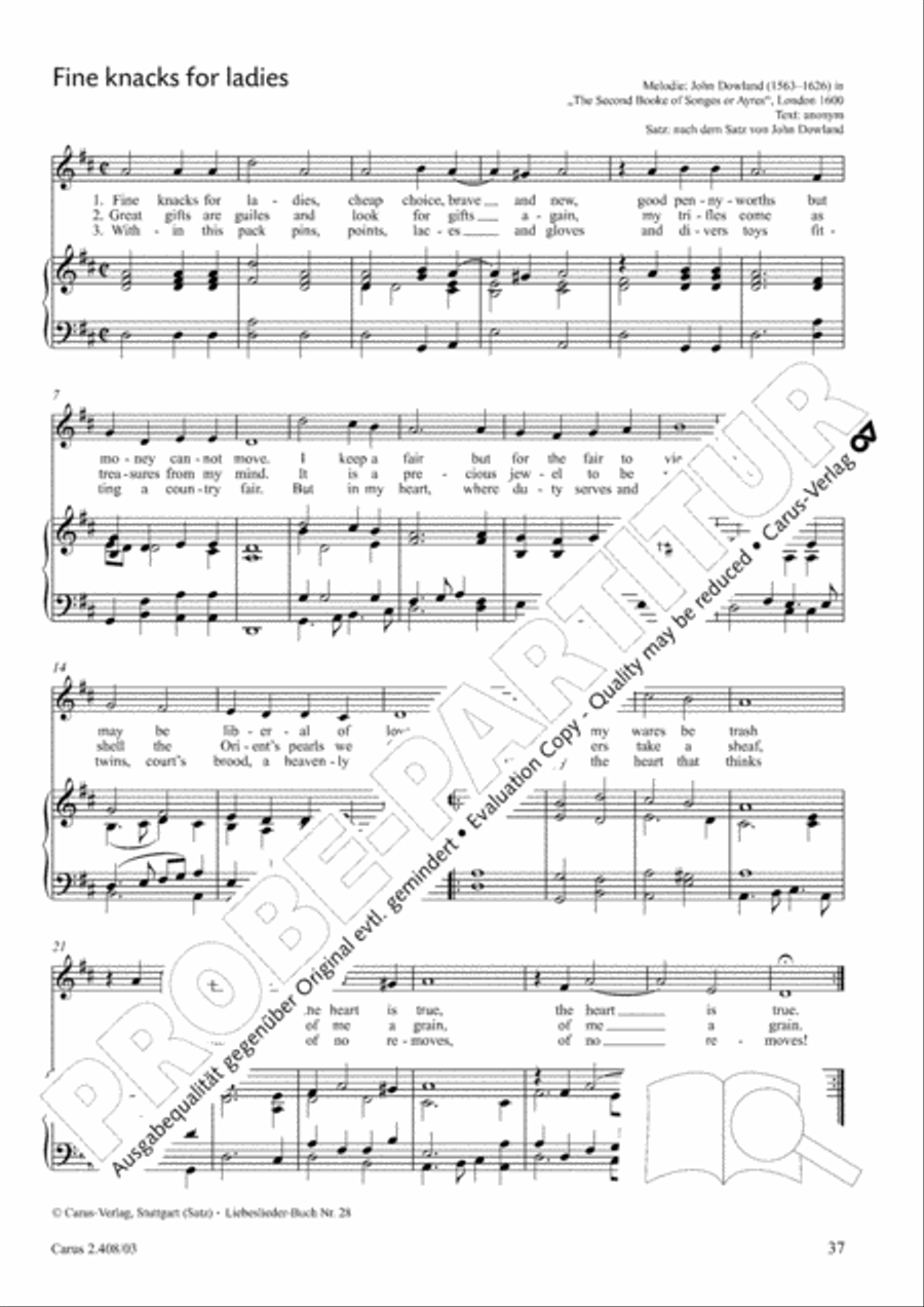 Love songs. Collection for voice & piano. 80 arrangements for weddings and celebrations Voice scores gallery preview page 29