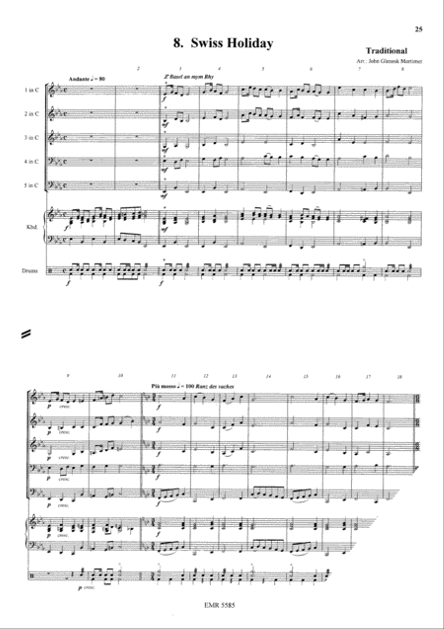 Quintets Volume 3 Quintets Volume 3 Brass Band scores gallery preview page 10