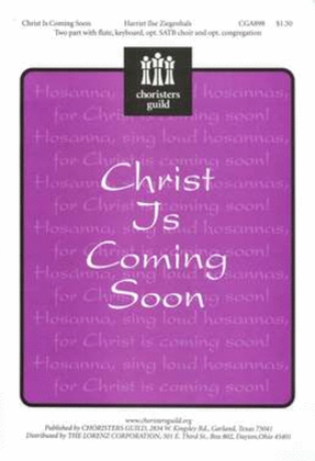Book cover for Christ Is Coming Soon
