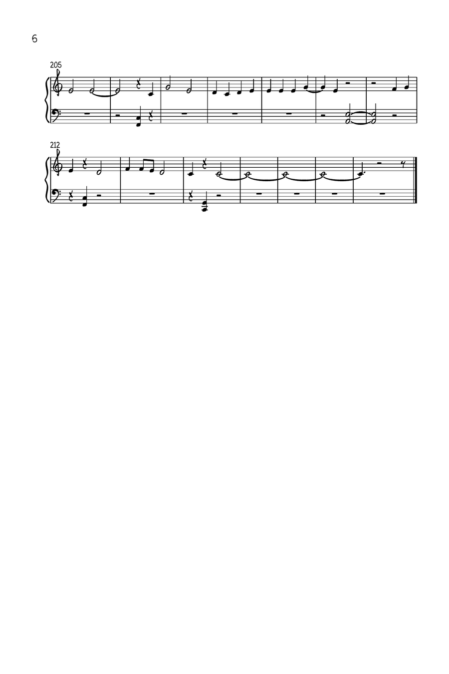 Light Of The World Light Of The World Piano Solo scores gallery preview page 6