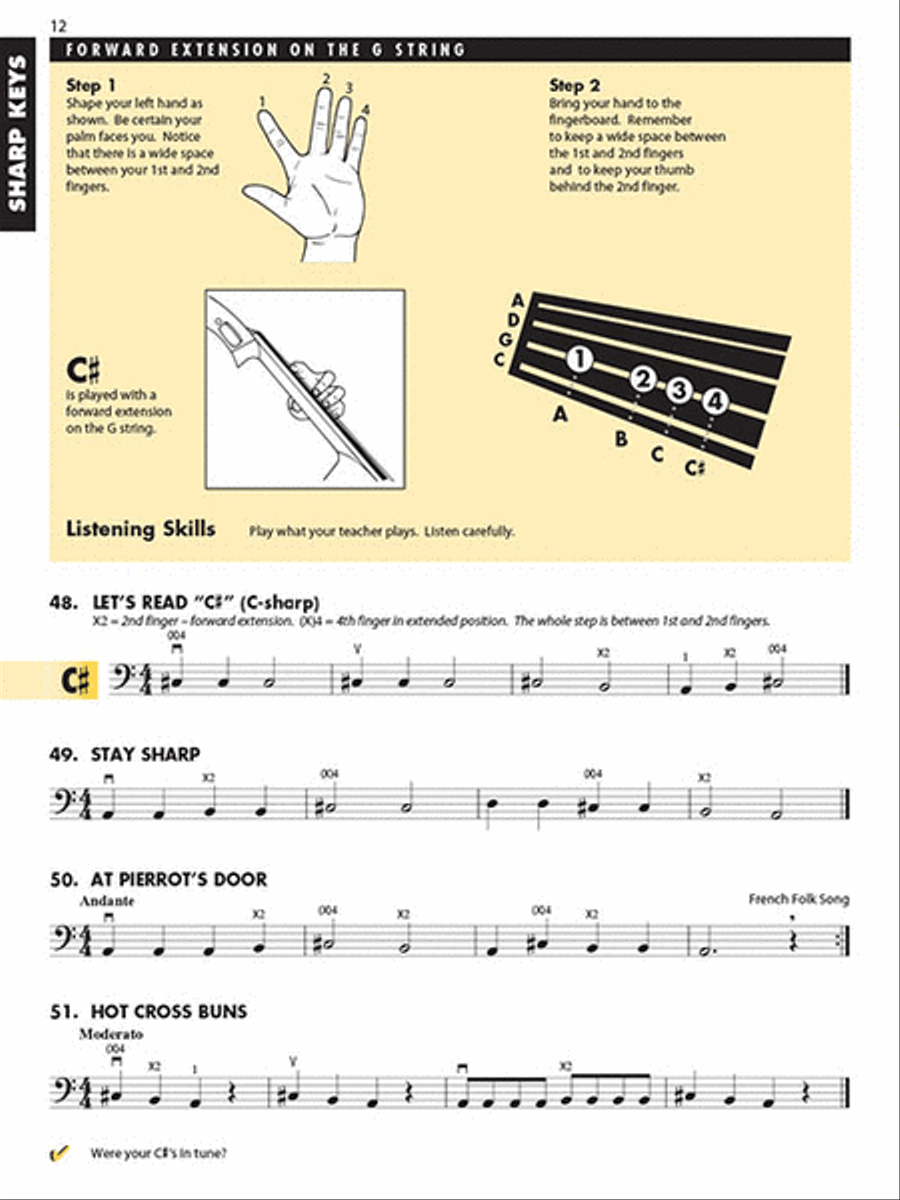Essential Elements for Strings – Book 2 with Online Resources String Orchestra scores gallery preview page 3