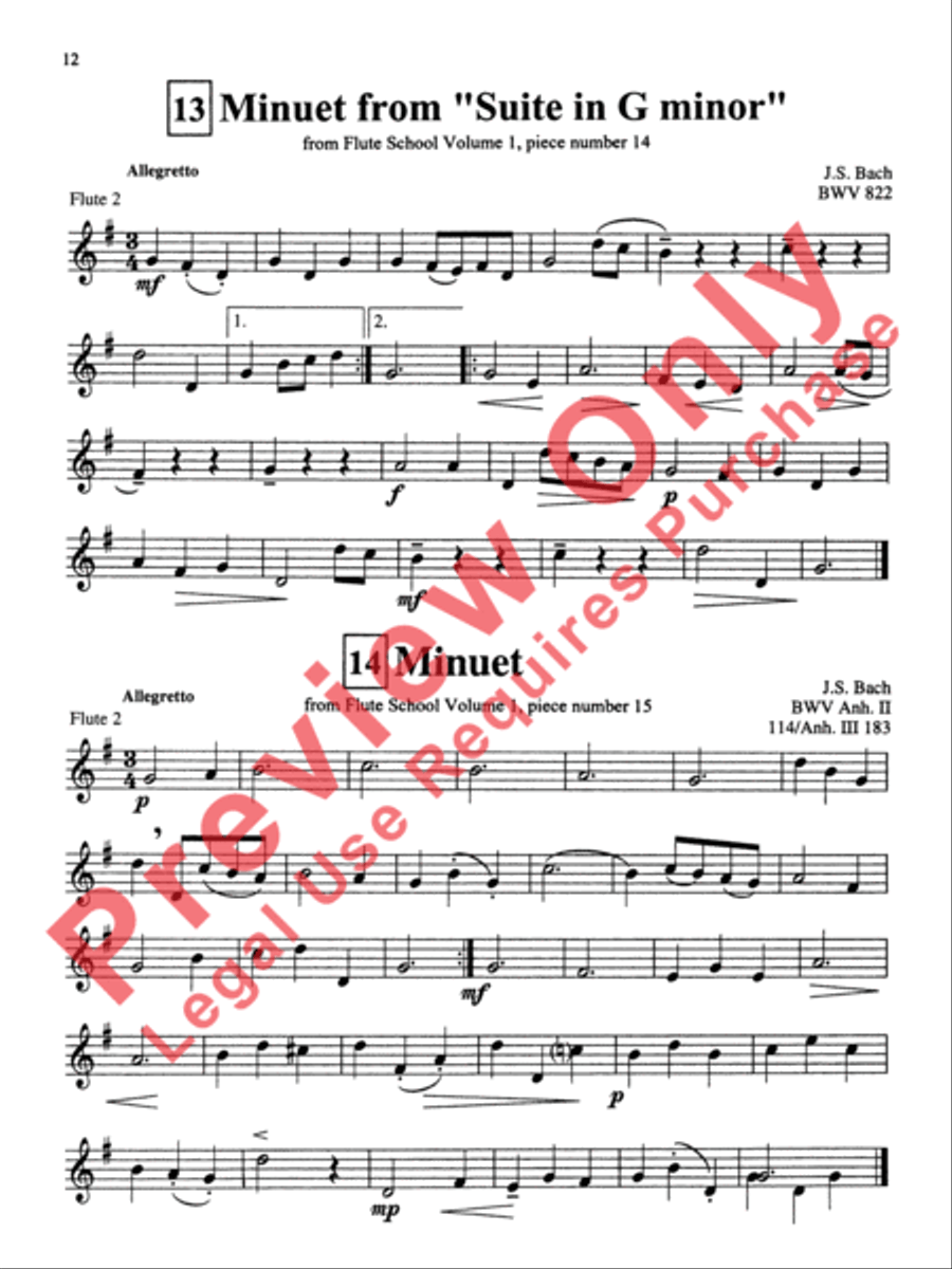 Ensembles for Flute, Volume 1 Flute scores gallery preview page 9