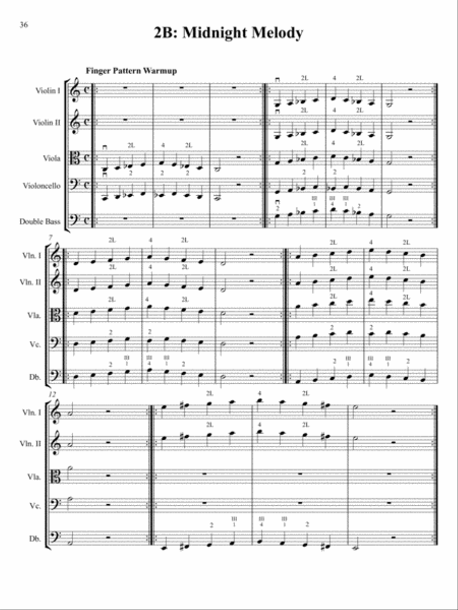 String Music in Patterns: for Better Intonation (Teacher Edition)