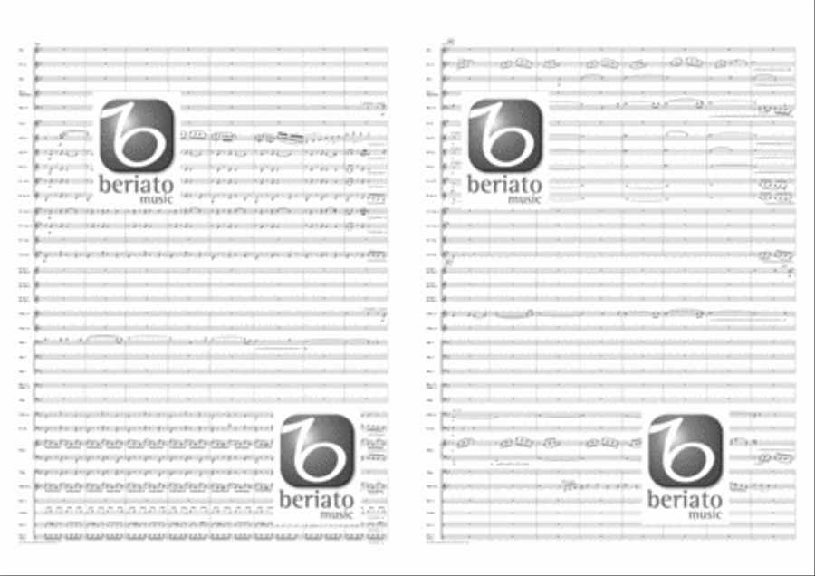 In the Shadow of Napoleon Concert Band scores gallery preview page 20