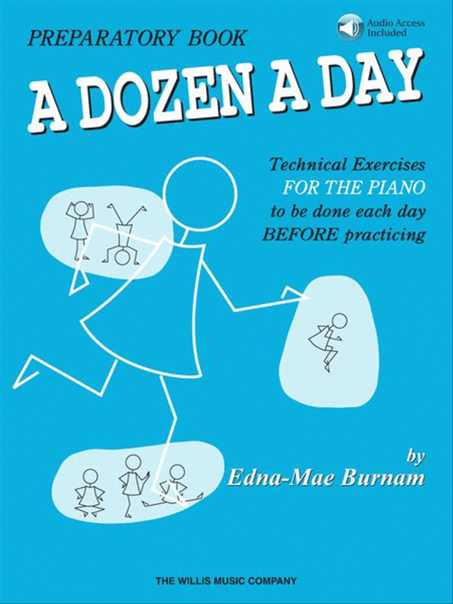 A Dozen a Day Preparatory Book – Book/Audio Piano Method scores gallery preview page 2