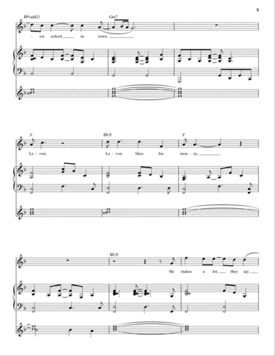 Levon Levon Piano scores gallery preview page 3