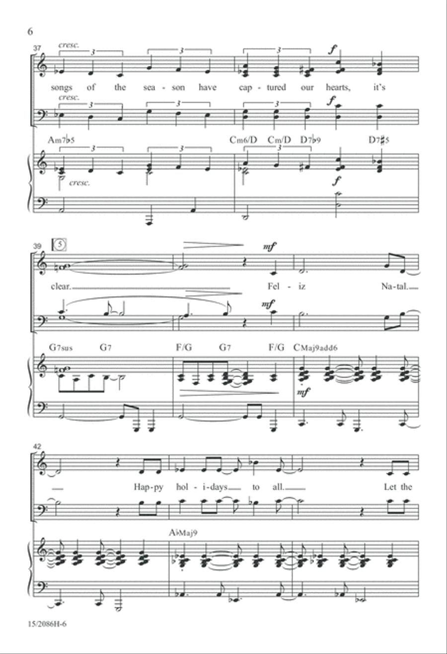 Brazilian Noel Brazilian Noel 4-Part scores gallery preview page 6
