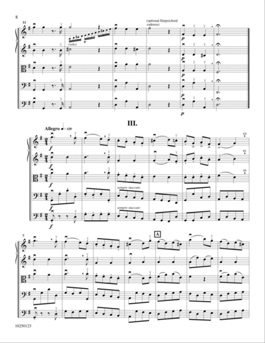 Concerto alla Rustica Op. 51 No. 4 Orchestra scores gallery preview page 7