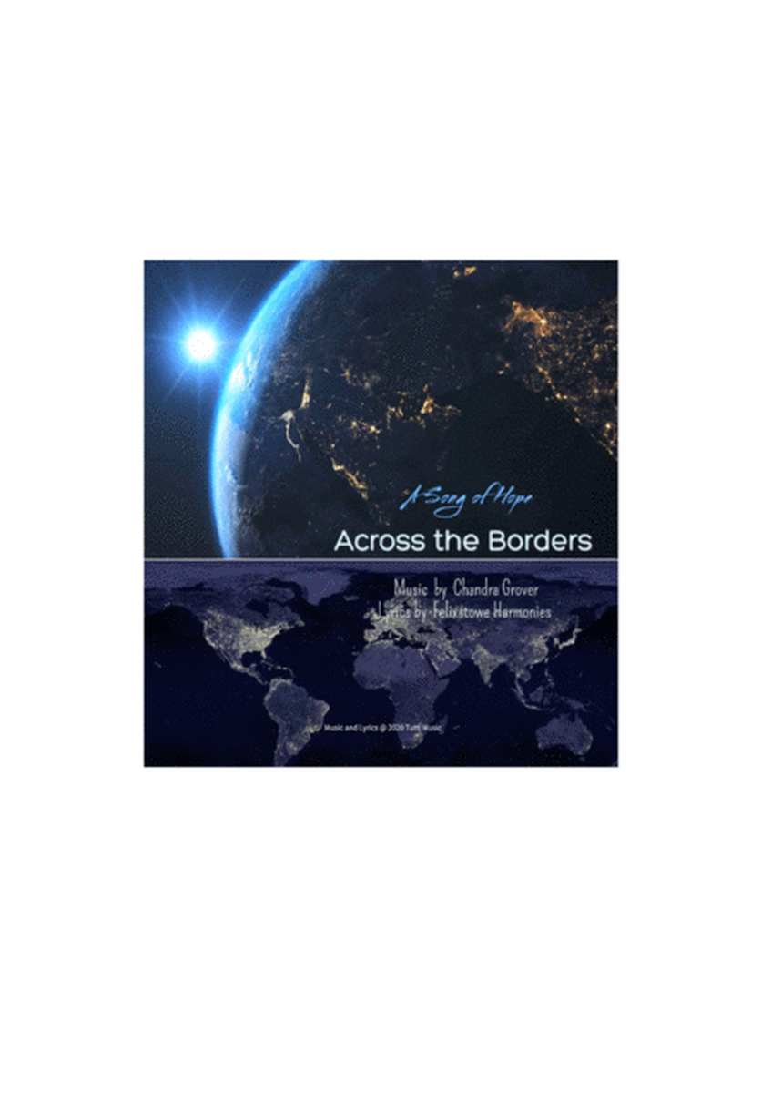 Across the Borders - SATB and piano for choir image number null
