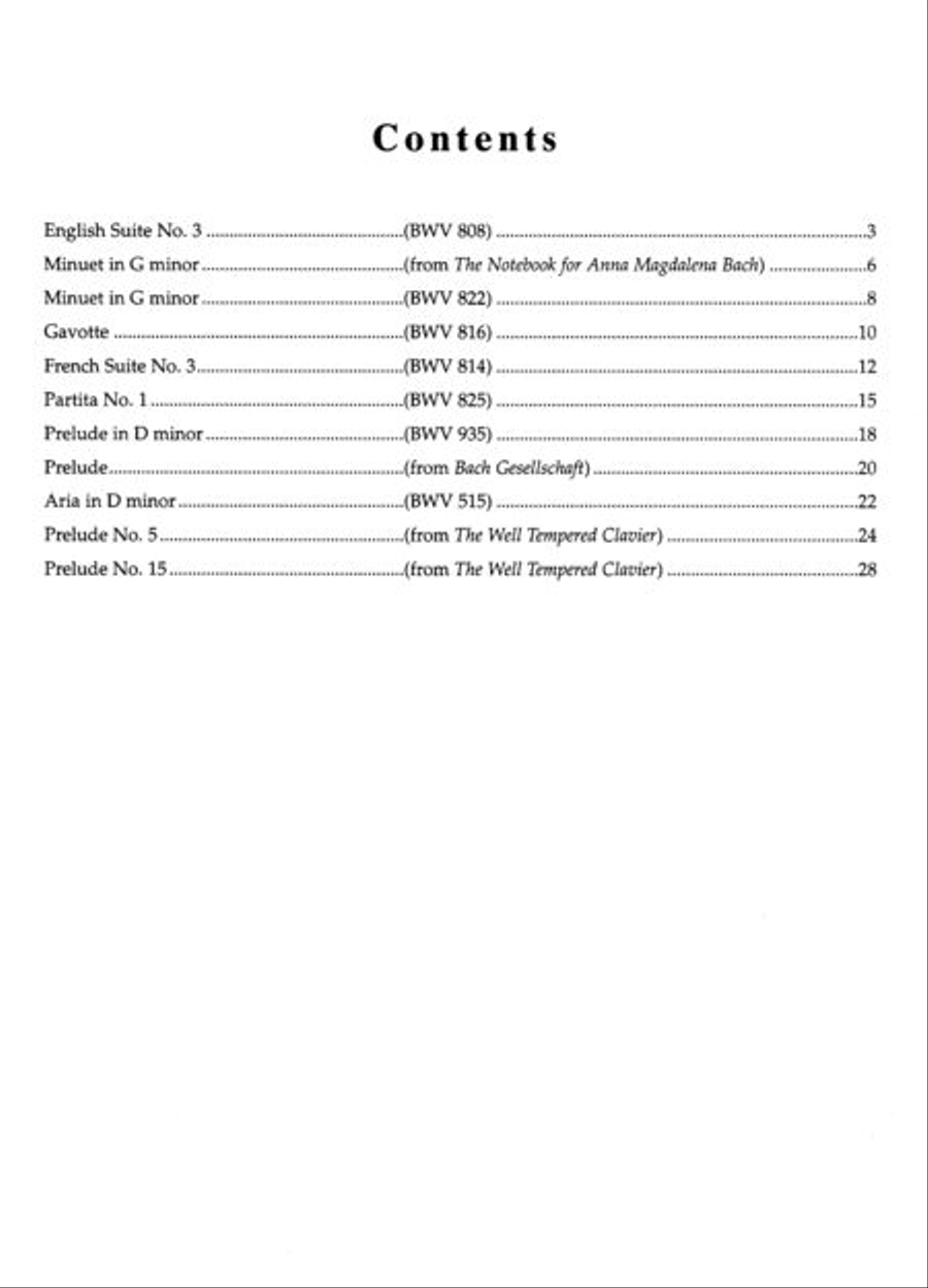 Bach-Schaum, Book 2 Piano Method scores gallery preview page 2