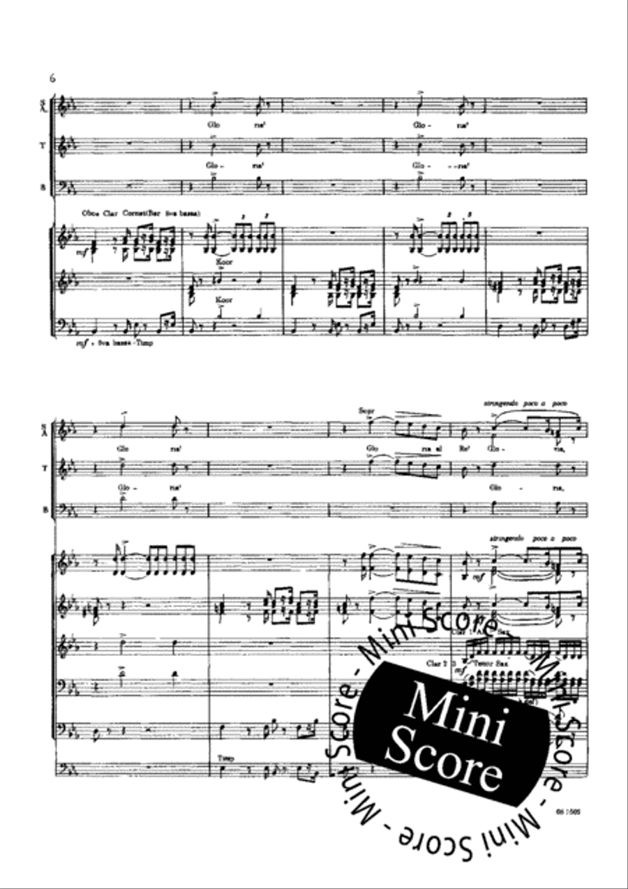 Hymn and Triumphal March from Aida SAT scores gallery preview page 8