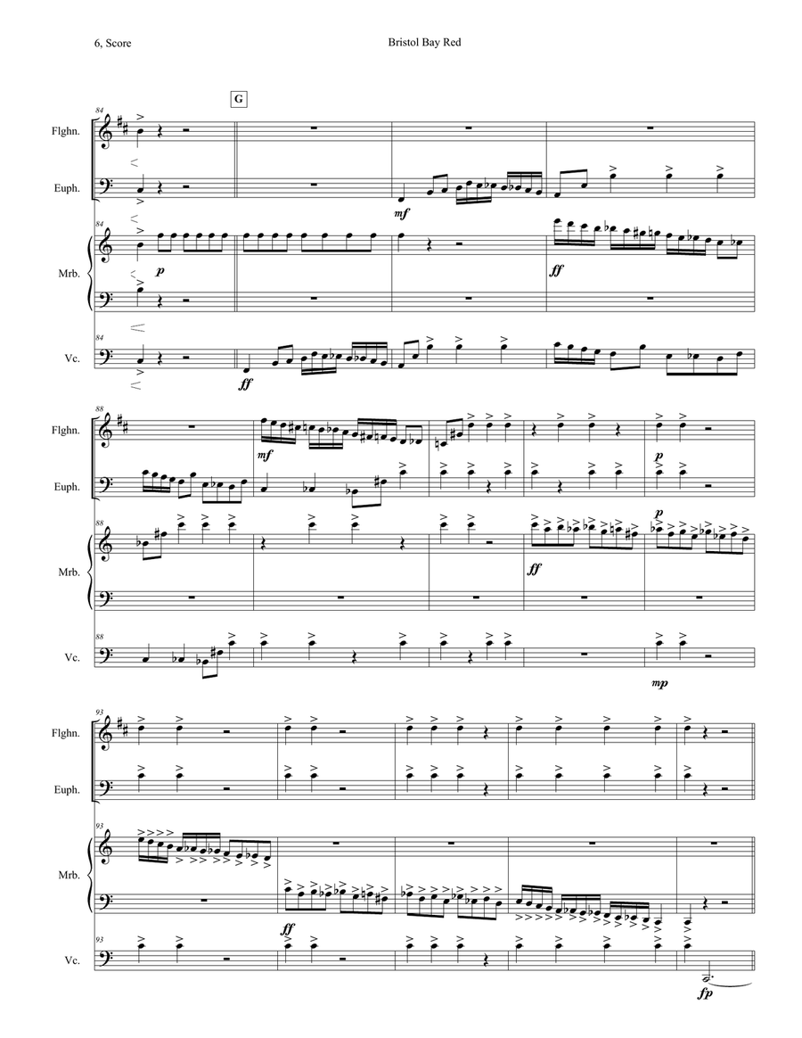 Bristol Bay red Euphonium scores gallery preview page 6
