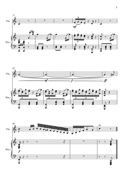 Giuseppe Verdi - La donna e mobile (Rigoletto) Violin Solo - C Key image number null