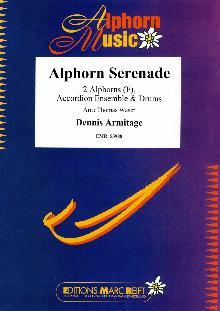 Alphorn Serenade Drums scores gallery preview page 1