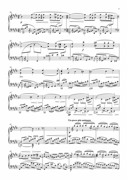 S. Rachmaninov - Piano Concerto n.2 in c minor - 2nd movement - Transcription for piano solo