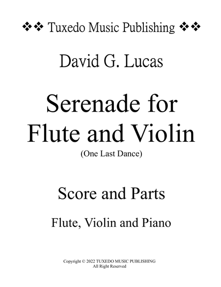 Serenade for Flute and Violin (One Last Dance) image number null